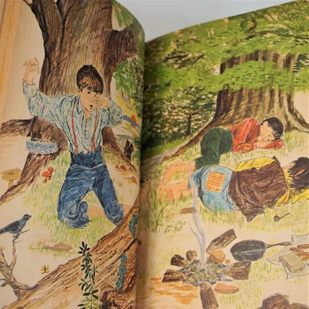 The Adventures of Tom Sawyer By Mark Twain Unabridged Golden Press 1966 HC
